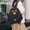 thumbnail image 5 of Jiibva Cartoon Large Capacity Chicken Nylon Backpack With Pendant Lightweight Bookbag Kawaii Hen Shape Bag, 5 of 7