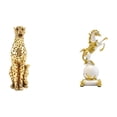 thumbnail image 1 of Figura de guepardo,Figura de guepardo dorado,adorno de escritorio moderno,Figura de escritorio,Estante de estatua de caballo para escritorio,oficina,decoración del hogar,Figura decorativa de, 1 of 8