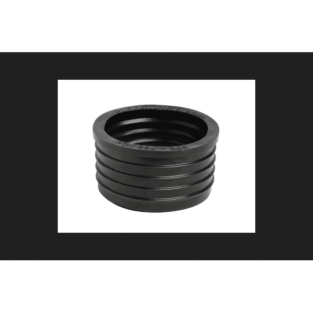 Ace 3 in. Dia. x 3 in. Dia. Cast Iron To PVC PVC Compression Joint