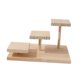 thumbnail image 4 of Postrador de postres de soporte de pastel de madera, soporte de exhibición, escalera escalonada de madera de madera para la figura decoración de la, 4 of 9