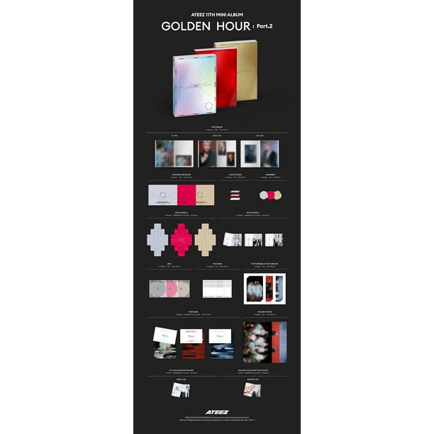 ATEEZ - GOLDEN HOUR : PART.2 - FOR Ver. - Walmart Exclusive CD