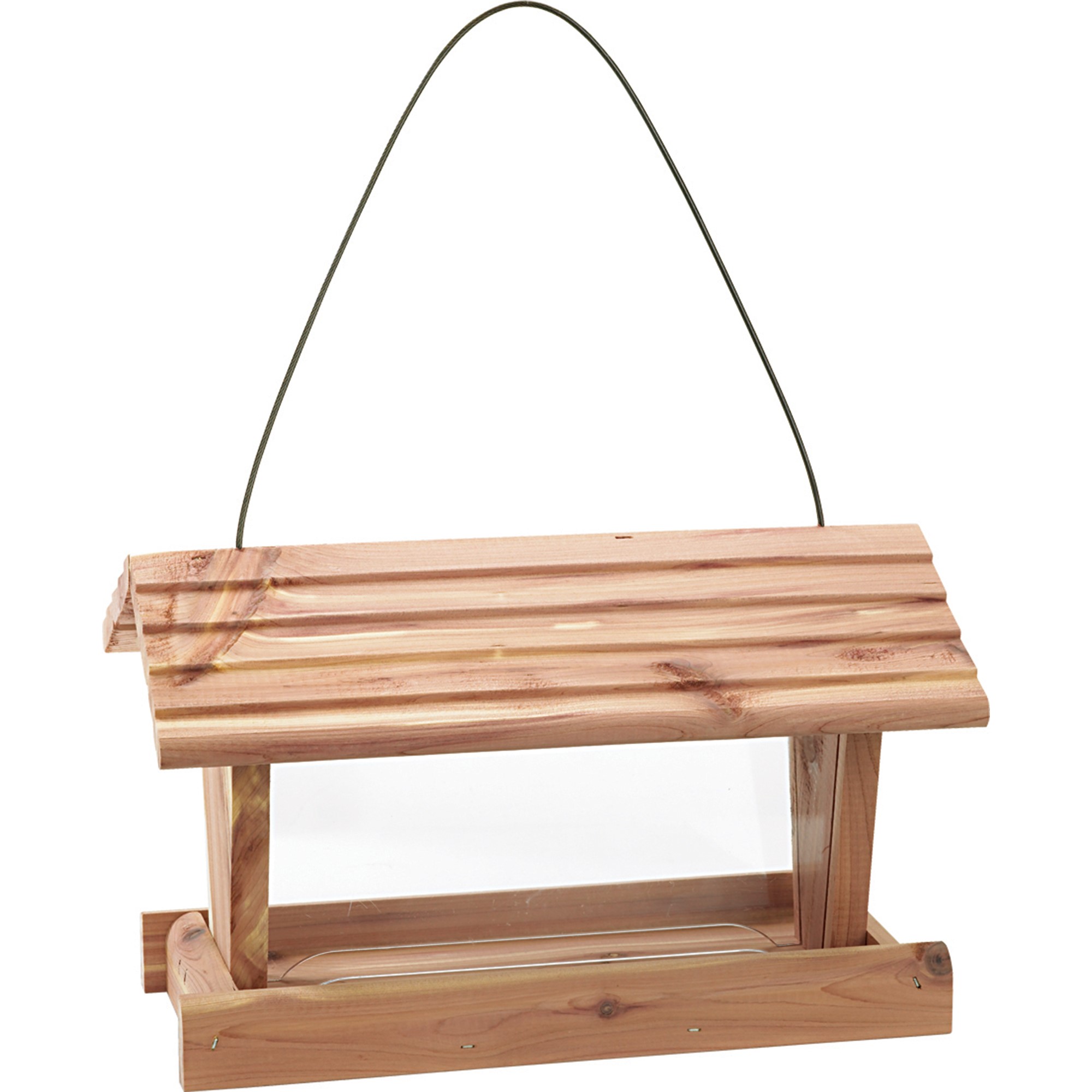 Pennington Classic Cedar Nature's Friend Wild Birdfeeder, 3 lbs Seed Capacity by Cedar Works LLC