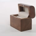 thumbnail image 5 of Jewellery Ring Display Stand Solid Wood Storage Box Vintage Men And Women Portable Travel Packing Case, 5 of 5