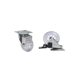thumbnail image 5 of 4 Pieces/lot 2 inch casters Transparent Crystal with Wheel Brake Furniture MultiSpecification cabinets(2 InchScrewBrake), 5 of 5
