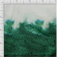 thumbnail image 1 of oneOone Tissu Georgette Viscose Vert Texture Panneau Tissu pour Robe Tissu Imprimé au Mètre 42 Pouces de Large, 1 of 3