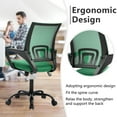 thumbnail image 6 of PayLessHere Home Ergonomic Office , Lumbar Support Armrest , Swivel for Adults (Pack of 2, Green), 6 of 7