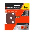 thumbnail image 1 of BLACK+DECKER Random Orbit Multi-Grit Sandpaper (4 pack), 1 of 4