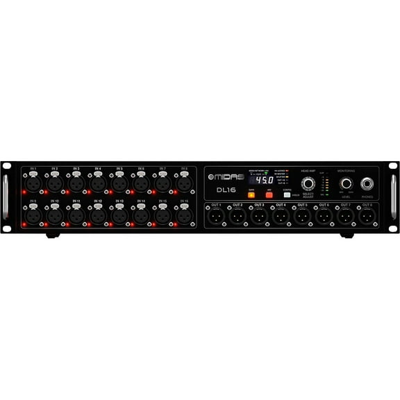 Midas DL16 16-Input Digital Stage Box