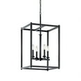 thumbnail image 3 of 43998BK Kichler Lighting Crosby - 4 light Foyer Pendant - with Contemporary inspirations - 31 inches tall by 16 inches wide-Black Finish, 3 of 4