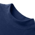 thumbnail image 5 of Frnrwgo Long Sleeve Shirts for Men Heavyweight Thermal Base Layer Mock Neck Solid Color Fall Winter, 5 of 10