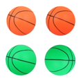thumbnail image 1 of 4 Piezas Pelota Hinchable de Baloncesto Inflable Shamjiam Mini Balones Hinchables, 1 of 9