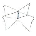 thumbnail image 4 of Ximing Foldable Stand Foldable Stand Rack Luggage Rack Outdoor Ice Chest Holder Stable Suitcase Stand Frame for Picnic Travel B Black, 4 of 9