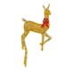 thumbnail image 2 of 2 adornos navideños de reno iluminados para exteriores con lazos rojos para decoración del hogar LM, 2 of 4