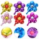 thumbnail image 3 of 12pcs globos de flores globos de cine de aluminio para cumpleaños baby shower festival, 3 of 5