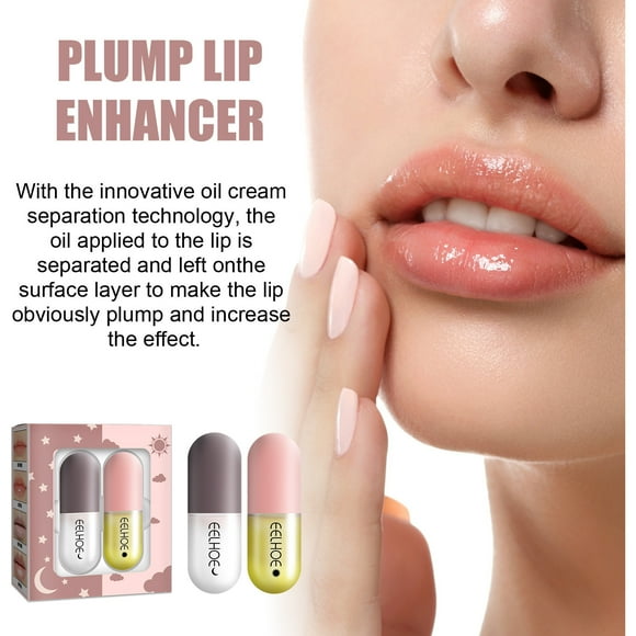 FcBaudy Lipstick for Women, Lip Stain, Lip Gloss Natural Plumping Lip Curing Serum Plumping Lip Enhancer 11ml Eyelash products