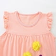 thumbnail image 6 of TOWED22 Baby Toddler Girl Outfits 2pcs Round Neck Graphic Tank Tops and High Waist Shorts Set Summer Clothing Cute Print Clothes(Pink,7-8 Y), 6 of 9