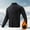 Black, variant on Men's Fleece Jacket Zip Up Long Sleeve Winter Coat Lightweight Comfy Casual Jackets Outdoor Hiking with Pocket Blue M