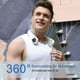thumbnail image 2 of Ssdlv High-quality New Portable Neck Fan Hands-free Leafless Neck Fan A Must-have For Going Out In Summer, 2 of 3