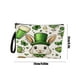 thumbnail image 3 of Bolsa de cosméticos con forma de conejito de Pascua para el Día de San Patricio, neceser portátil de moda para mujer, neceser multifuncional para guardar pintalabios., 3 of 6