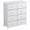 White, variant on Alvantor Tall Dresser Fabric Storage Tower ,Wooden Top for Kid Room, Closet, Entryway, Nursery