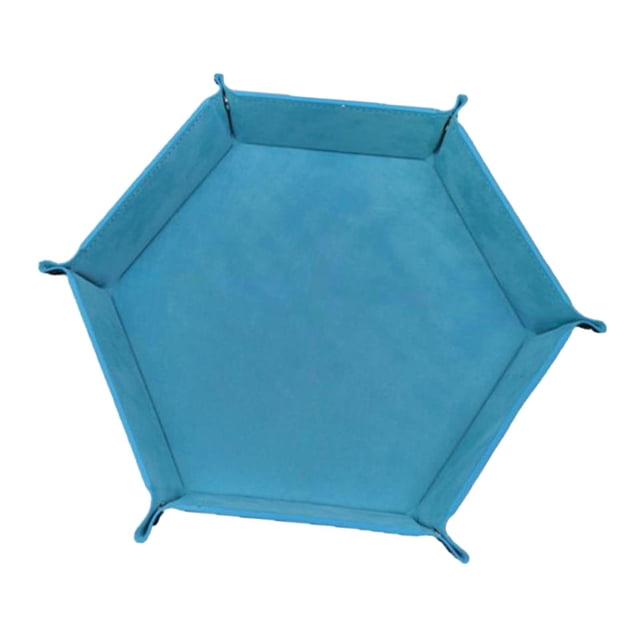 Organizador de soporte de bandeja de dados plegable multifuncional para cosas, aperitivos, joyería Azul Yotijar bandeja de dados