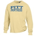 thumbnail image 2 of Men's ComfortWash Gold Pitt Panthers Garment Dyed Long Sleeve T-Shirt, 2 of 3
