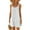 White, variant on Summer Dresses for Women Sleeveless Strap Beach Sundress Casual Cocktail Party Dress A-Line Short Mini Dress