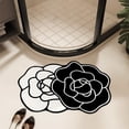 thumbnail image 4 of Bath Mats For Bathroom Non Slip 40 cm x 60 cm Microfiber Absorbent Floor Mat With TPR Backing For Shower Tub Vanity, 4 of 6