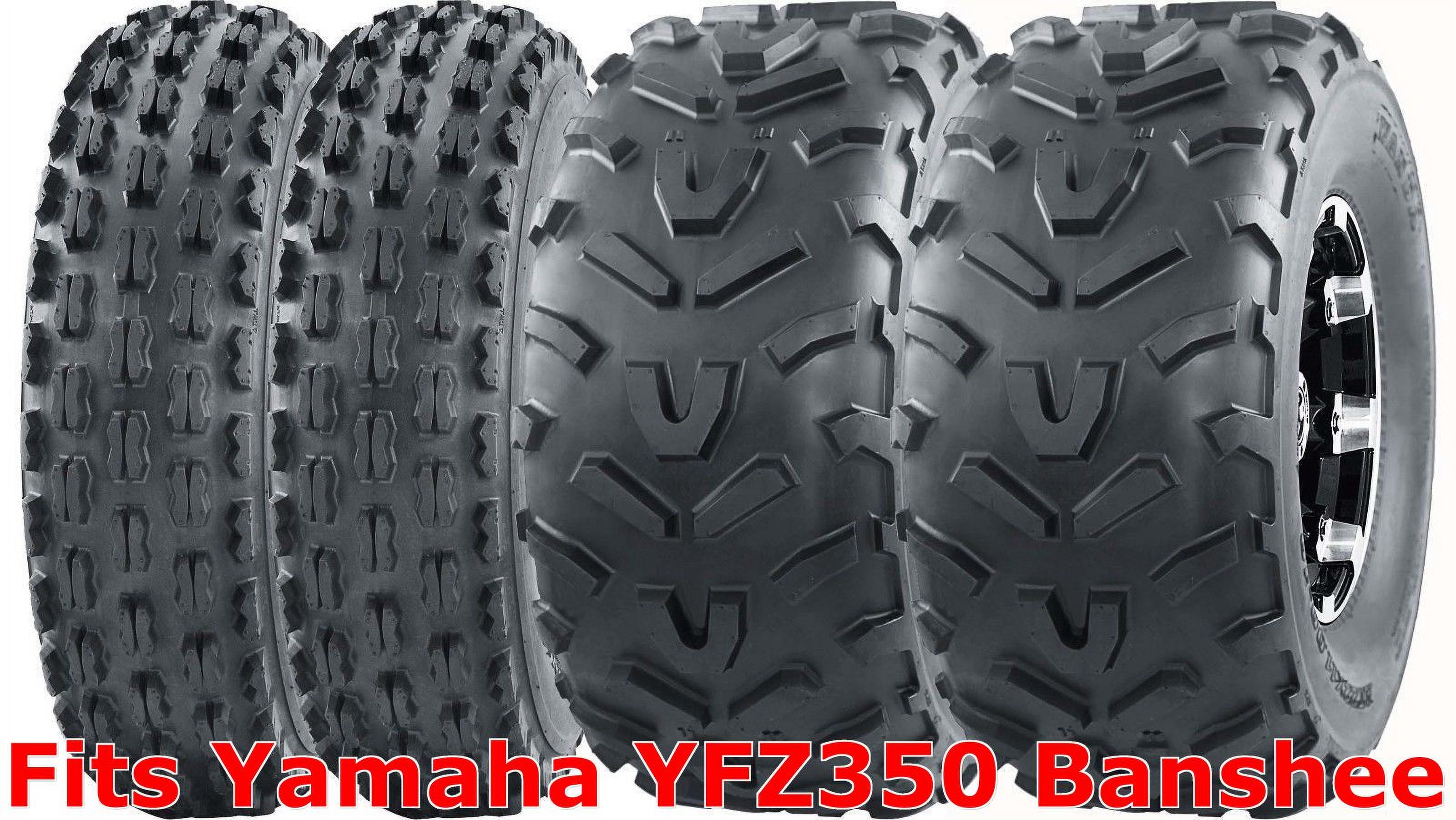 Full Set Wanda Sport ATV Tires 21x710 & 22x1110 1989 Yamaha YFZ350