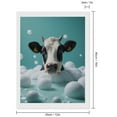 thumbnail image 2 of Diamond Art Kits for Adults, Cow Bubbles Aqua Gentle Scene 5D Diamond Painting Kits for Adults Beginners, DIY Full Drill Diamond Painting, Gem Art and Crafts 12x16, 2 of 7