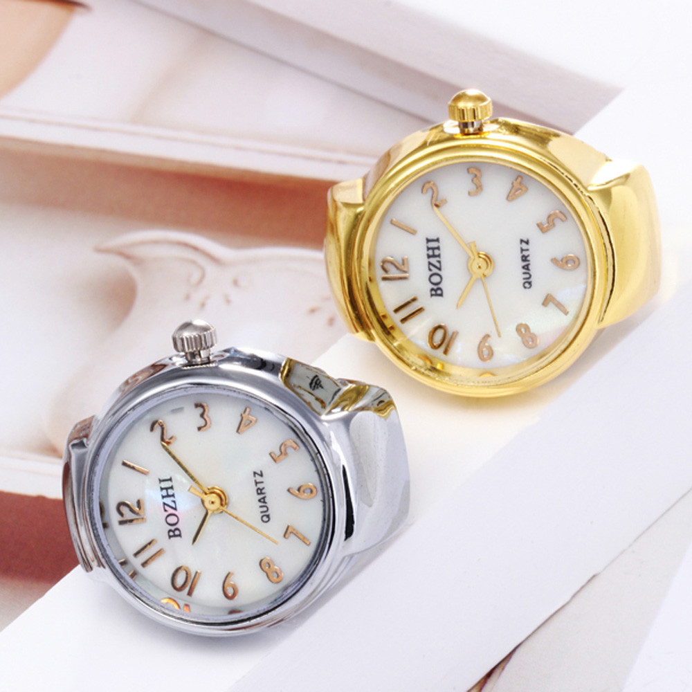 WGOUP Dial Quartz Analog Watch Creative Steel Cool Elastic Quartz