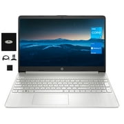 HP Newest 15 15.6" HD Touchscreen Business Laptop Computer, 12th Gen Intel Core i3-1215U, 16GB RAM, 512GB PCIe SSD, Long Battery Life, Wi-Fi 5, Bluetooth, Natural Silver