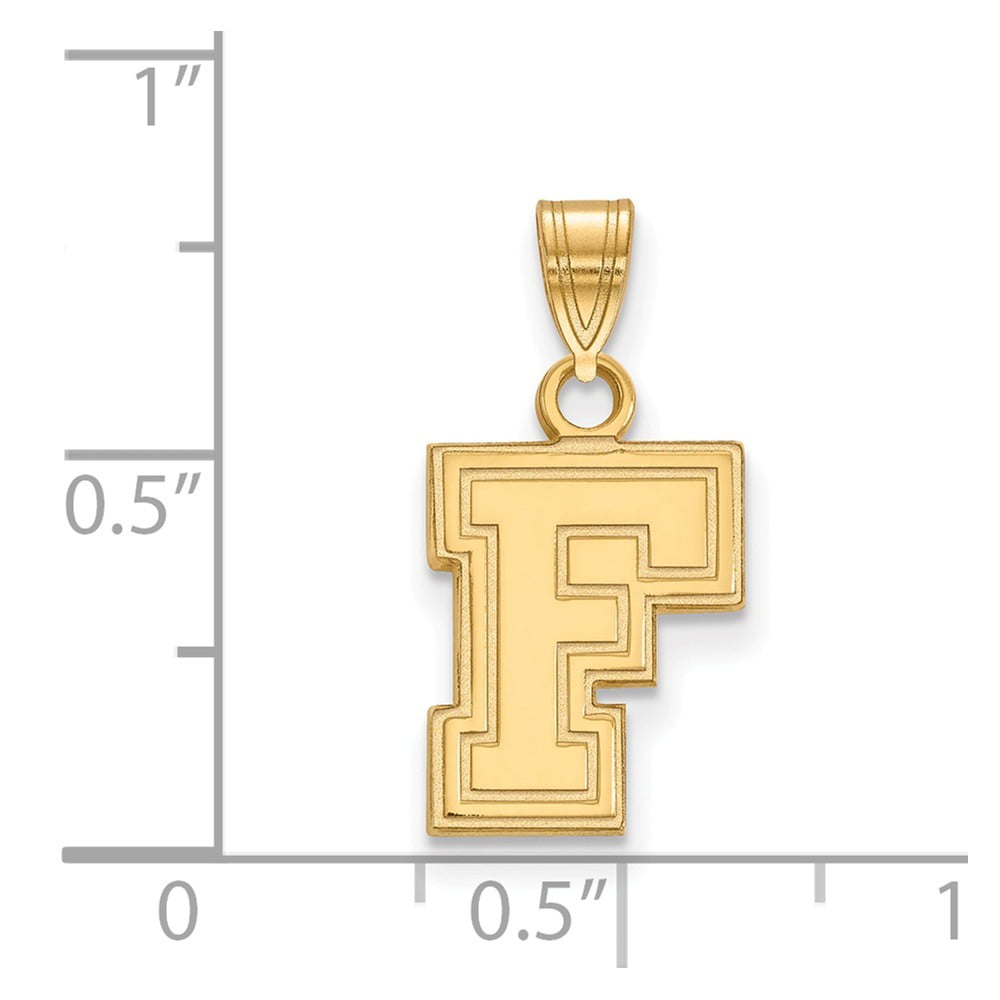Solid 14k Yellow Gold Number One # 1 PRINCESS Charm Pendant 10mm x 19mm Solid 14k Yellow Gold Number One # 1 PRINCESS Charm Pendant 10mm x 19mm
