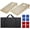 Regulation Szie 4x2ft, variant on BOBOKY Portable Regulation Cornhole Set with 2 Wooden Boards & 8 Toss Bags, Outdoor Yard Game with Travel Carrying Bag for Backyard, Beach, Parties, and Tailgating Fun.Classic Size 3x2ft