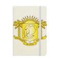 thumbnail image 1 of Carnet Officiel Emblème National Coate d'Ivoire Couverture Rigide en Tissu Journal Classique, 1 of 3