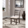 thumbnail image 3 of Coast To Coast Imports Aspen Court Wood Dining Chairs in Brown Rub (Set of 2), 3 of 6