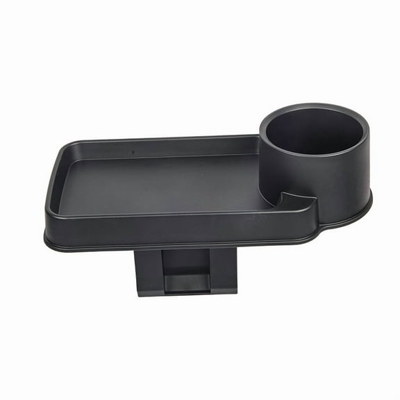 Car Storage Box Cup Holder Organizer Multifunction Interior Accessories Handy Coaster Box Drink Holder Tray Black