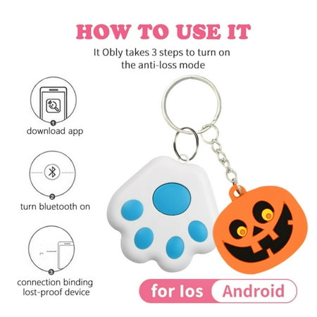 

WANYNG New Pumpkin Pendant Bluetooth Anti- Loss Device Wireless Finder