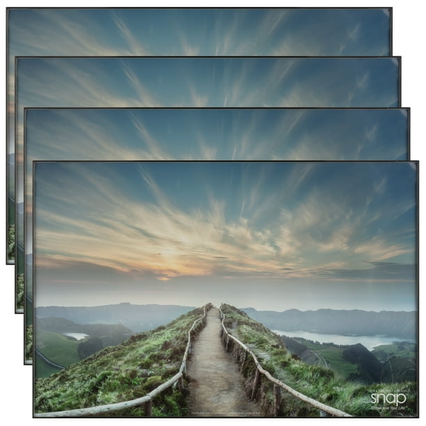 Gallery Solutions 12" x 18" Front Loading Desktop and Wall Mounted