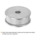 thumbnail image 4 of Uxcell 4pcs 2GT Timing Pulley 60T 8mm Bore 40mm Dia. Aluminum Timing Belt Pulley with Spanner for 10mm Width Belt, 4 of 6
