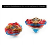 Battling Top Burst Gyro 12 Spinning Tops 3 Launchers Combat Battling with Portable Storage Box