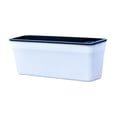 thumbnail image 3 of Dickly Rectangle Self Watering Planter Nursery Planting Pot Practical Shatter Resistant Black inner basin, 3 of 8