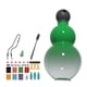 thumbnail image 5 of Botella de agua de calabaza Botella de agua deportiva liviana para viajes Deportes al aire libre Verde, 5 of 8