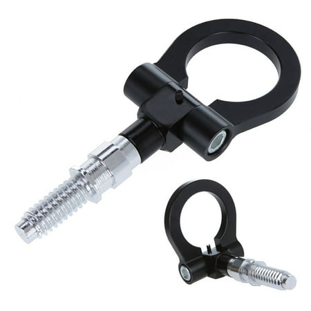 Bmw Tow Hook - Racing Tow Towing Hook for BMW European Car Auto Trailer Ring Black