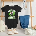 thumbnail image 3 of Popeye Olive Kiss Me Im Kinda Irish Romper Boys or Girls Infant Baby Brisco Brands 12M, 3 of 7