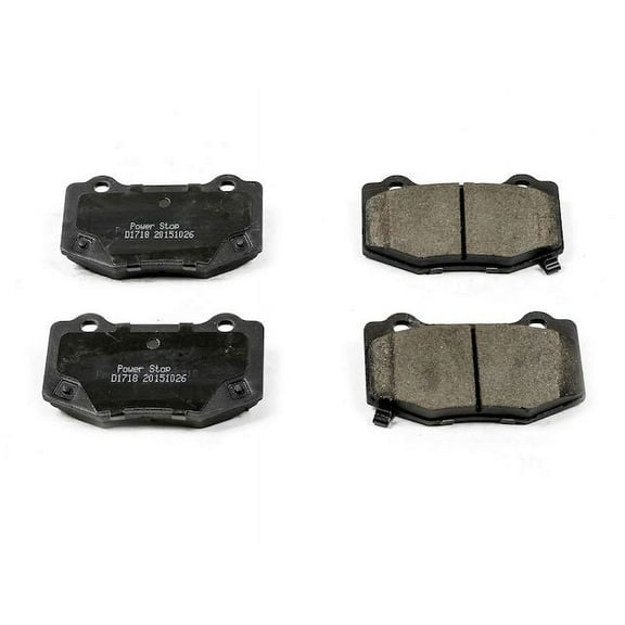 Rear Brake Pad Set - Compatible with 2014 - 2019 Chevy Corvette 2015 2016 2017 2018