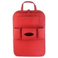 thumbnail image 1 of 1 PC Auto Seat Back Organizer Storage Car Multifunctional Collection Organizer Multi-Pocket Storage Bag Holder Hanger Large Capacity(Red), 1 of 3