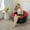 Red, variant on Big Sale! Portable Foldable Inflatable Sofa Recliner, Lazy Flocking Sofa for Outdoor Camping, Relaxation, and Home Use, Easy to Store and Transport