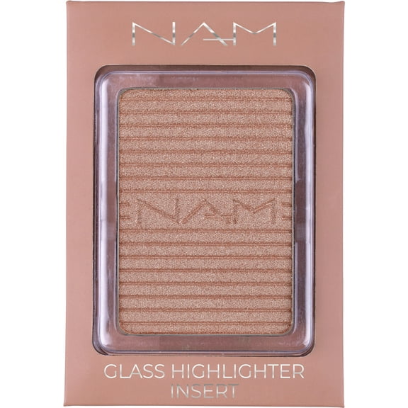 NAM Makeup Glass Highlighter Insert in a Blister, NR 1 - Light Chaser, 6g