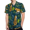 thumbnail image 4 of High Quality Hawaiian Shirts for Men Short Sleeve Aloha Beach Shirt Floral Summer Casual Button Down Shirts Blouses OA5CO5, 4 of 7